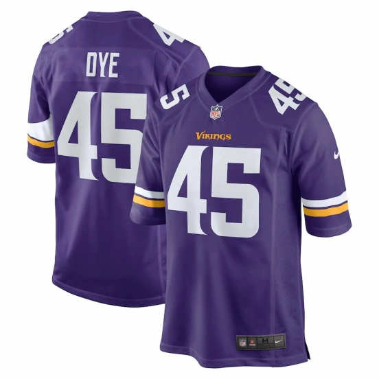 Men's Troy Dye Purple Player Limited Team Jersey