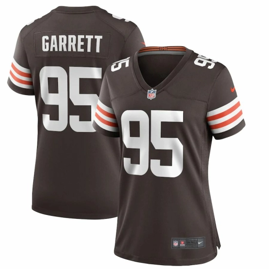 Women's Myles Garrett Brown Player Limited Team Jersey
