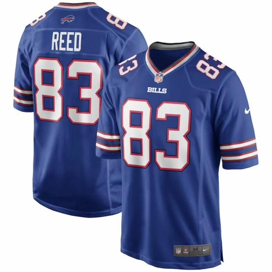 Men's Andre Reed Royal Retired Player Limited Team Jersey