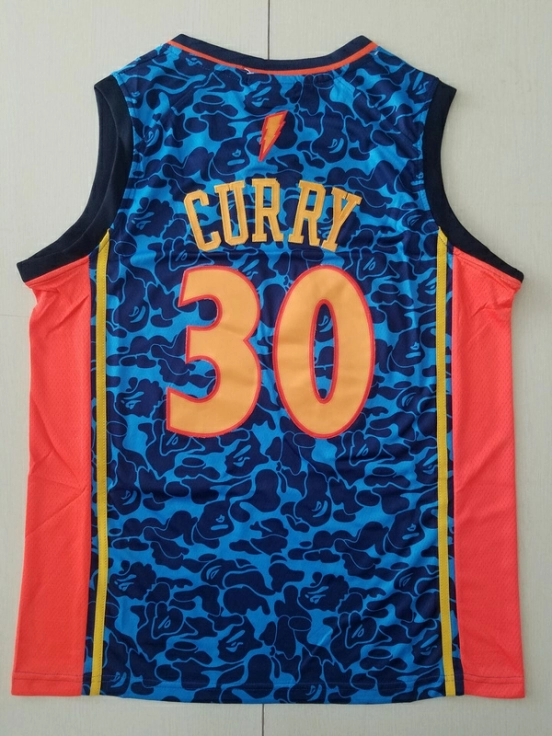 Men's Stephen Curry Fashion Edition Basketball Jersey
