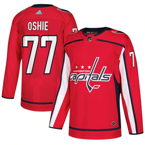 Youth TJ Oshie Red Player Team Jersey