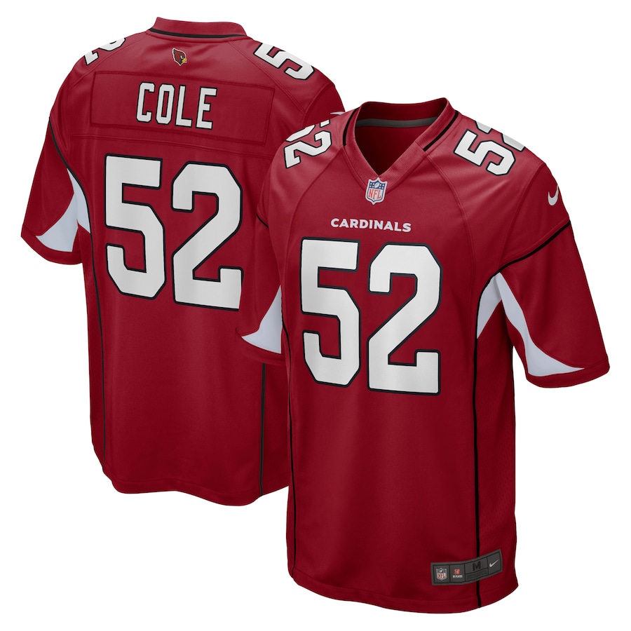 Men's Mason Cole Cardinal Player Limited Team Jersey