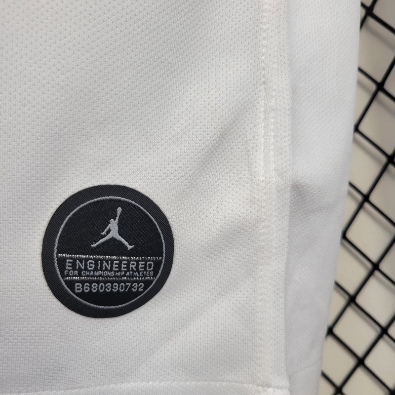 Retro 18/19 Away White Long Sleeve Champions League Jersey