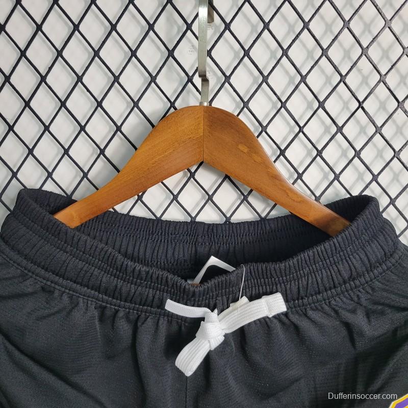 23 24 NBA Lakers Black Shorts