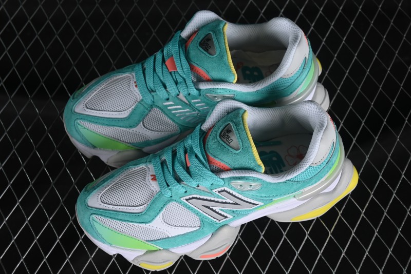Joe Freshgoods x New Balance NB9060 Retro Casual Running Sneakers with ABZORB Cushioning - U9060DBT