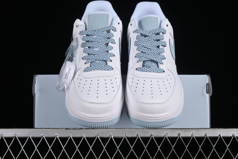 Nike Nocta x Nike Air Force 1 '07 Low "Certified Lover Boy" Ice Blue Classic Low-Top Casual Sneakers - LO1718-061