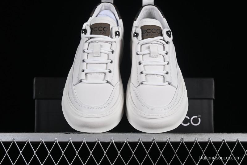 ECCO Street Series 2024 Spring/Autumn Trendy Versatile Casual Shoes 83763901002