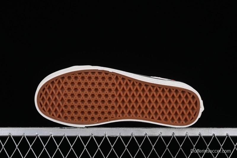 Vans Old Skool Reissue 136 High-End Pink Canvas Vulcanized Shoes with Detachable Lightweight Anti-Fatigue Insole - VN000MT6DWB