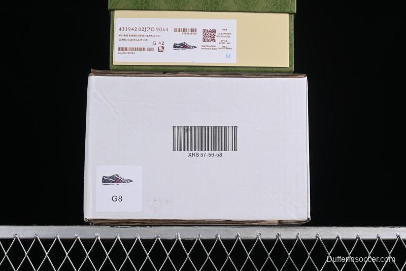 Gucci Tennis 1977 Print Sneaker Retro Casual Canvas Shoes - 02JPO9064