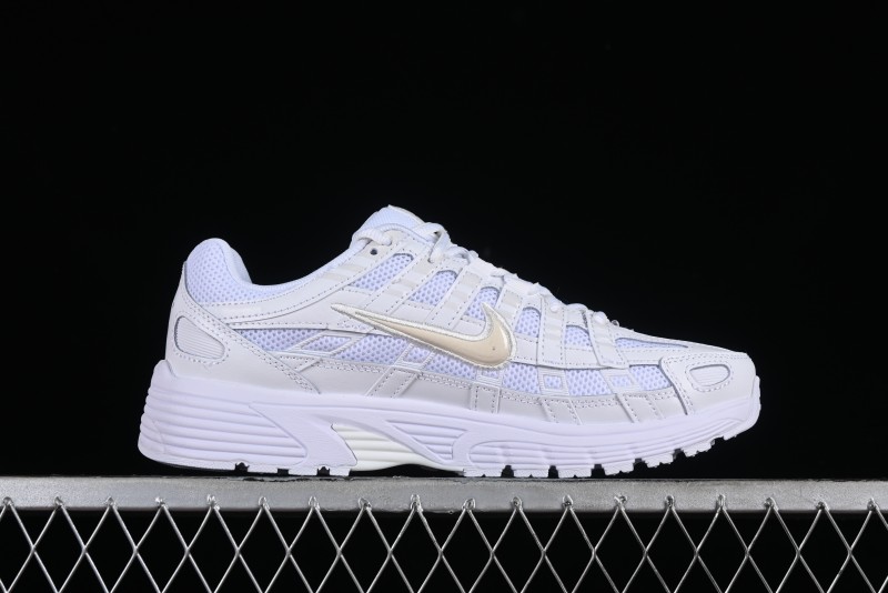 Nike P-6000 Retro Casual Sneaker Dad Shoes with Layered Design - CD6404-100
