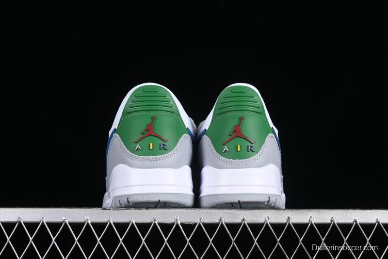 Nike Air Jordan Legacy AJ312 Low Strap Triple Fusion Sneakers - CD9054-140