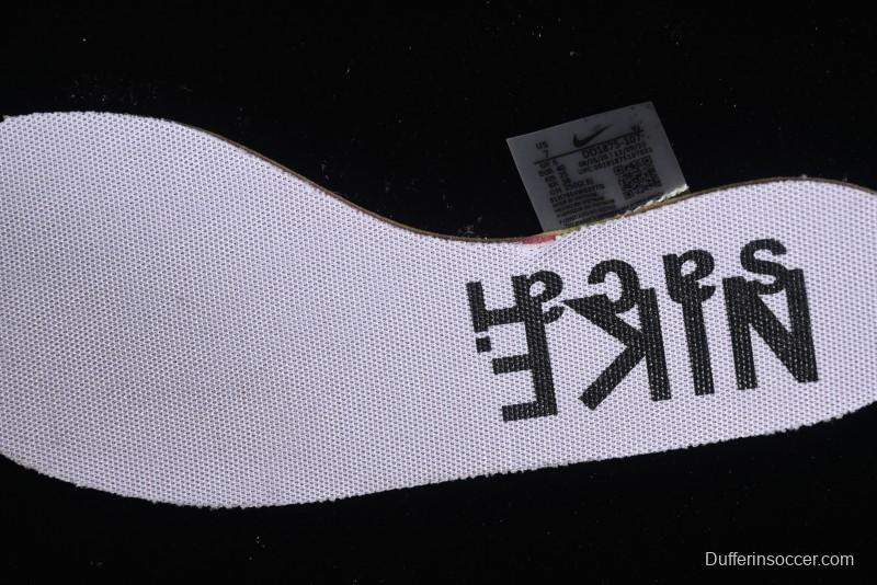 Nike Sacai VaporWaffle 3.0 Deconstructed Sneakers with Overlapping Swoosh and Dual Tongue - DD1875-107