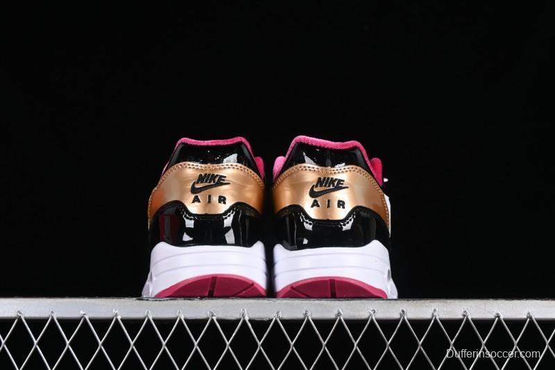 Nike Air Max 1 Retro Running Shoes with Half-Sole Air Cushion - HJ3966-110