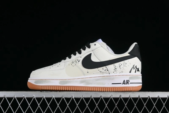 Nike Air Force 1 '07 Low Graffiti Casual Sneakers - DM0576-101