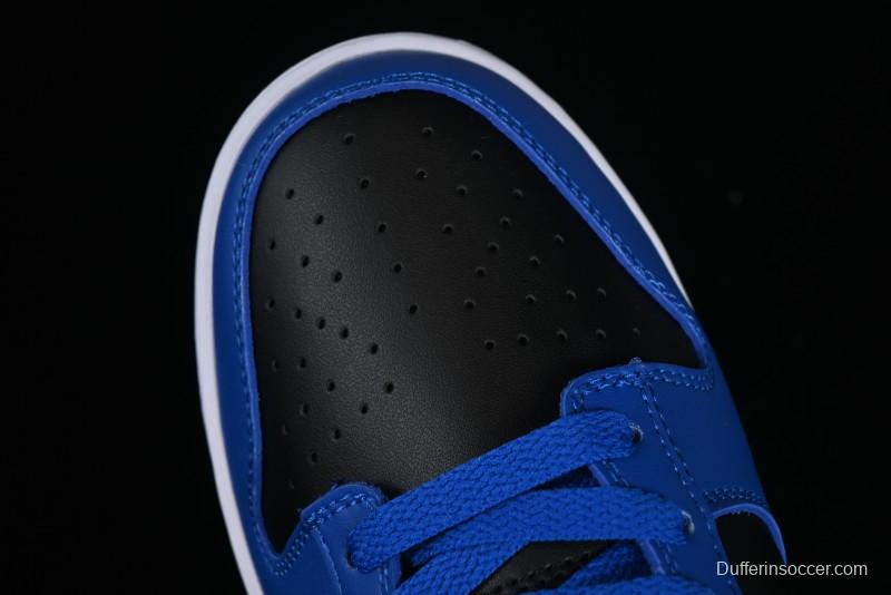 Nike SB Dunk Low Black Blue Colorway Low-Top Casual Skateboarding Shoes - CW1590-001