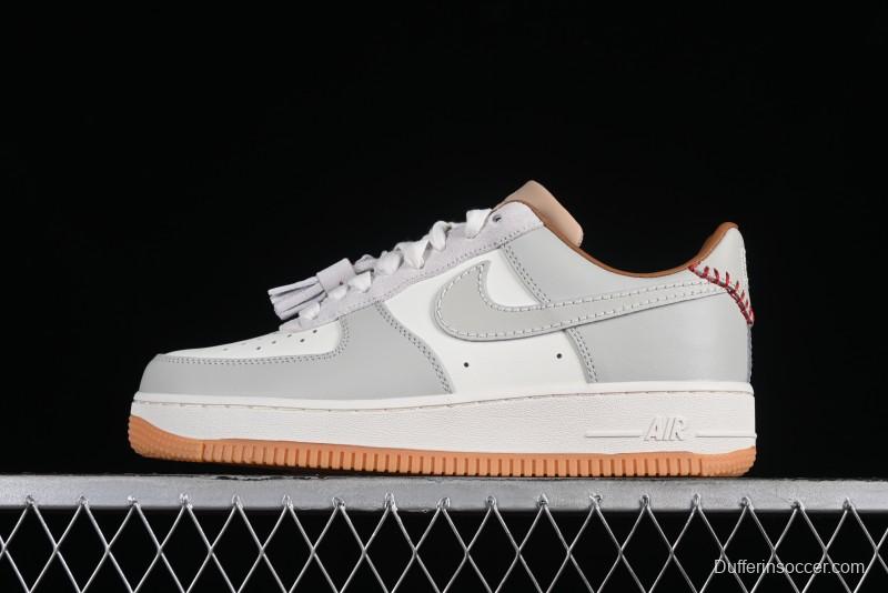 Nike Air Force 1 '07 Low Casual Sneakers with Full-Length Air Cushion - HF5697-001