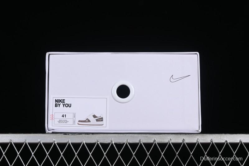 Nike Air Force 1 '07 Low Custom Casual Sneakers with Full-Length Air Cushion - CW2288-111