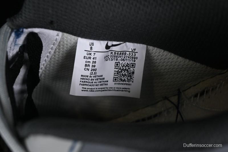 Nike Air Force 1 '07 Low Custom Strap Casual Sneakers with Kaws Collaboration - KS6869-333