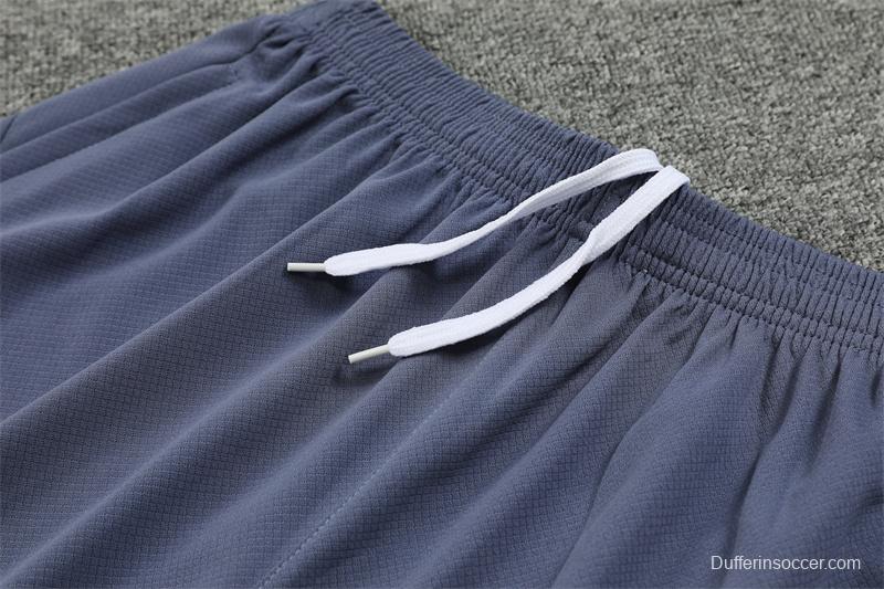 24/25 Manchester City Sky Blue Short Sleeve Jersey+Shorts