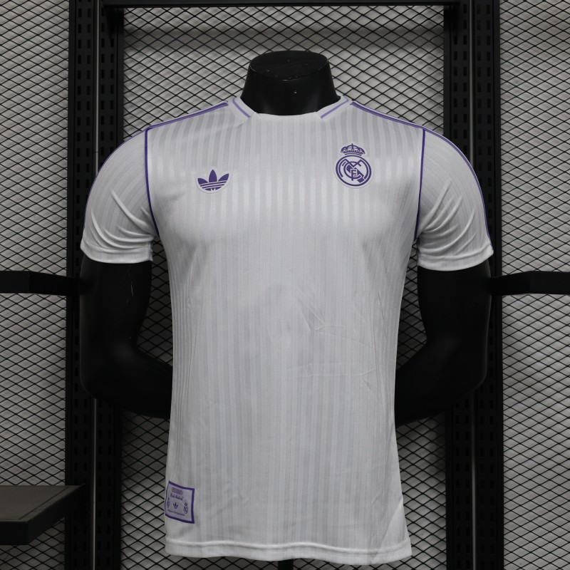 Player Version 25/26 Real Madrid White Icon Jersey