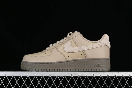 Nike Air Force 1 '07 Low Casual Sneakers with Full-Length Air Cushion - HQ1176-222