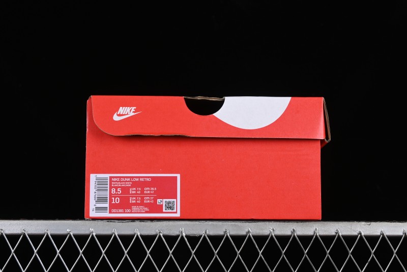 Nike Dunk Low Speed & Fury Distressed Oxidized Metal Punk SB Strap Low-Top Casual Sneakers - DD1391-100