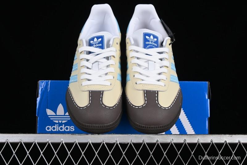 Adidas Originals Samba OG IG1024 Mechanical Magic Pudding Biscuit Custom Casual Sneakers - IG1024