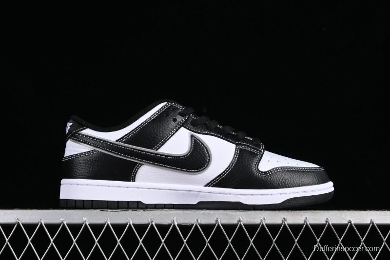Nike Supreme x SB Dunk Low Panda Colorway Low-Top Casual Skate Shoes - RM2308-332