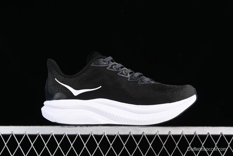 HOKA ONE ONE MACH 6 Flagship Racing Shoes with Carbon Plate Technology and Asymmetric Design - 1147790 BWHT