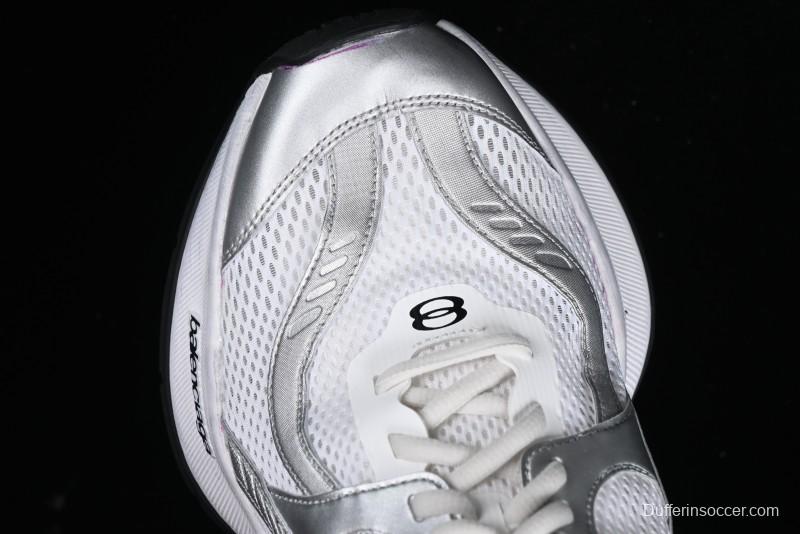 Balenciaga Circuit Lightweight Distressed Print Round-Toe Fashion Casual Shoes - WFLGY0523