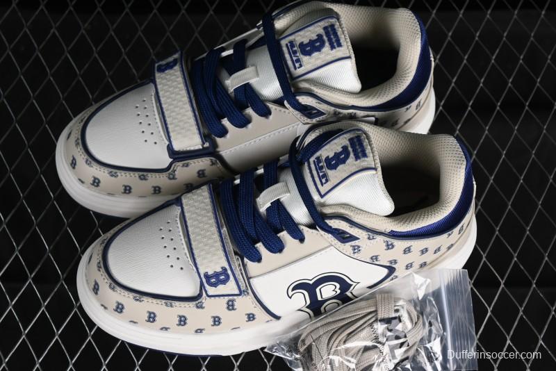 MLB Chunky Liner New York Yankees Lightweight Platform Sneakers with 6cm Height Increase - 3ASXLM13N43BGL