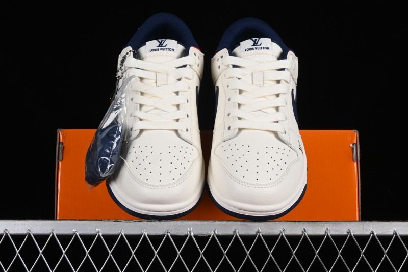 Nike SB Dunk Low LV Collaboration Anniversary High-End Custom Low-Top Casual Sneakers - XX2025-313