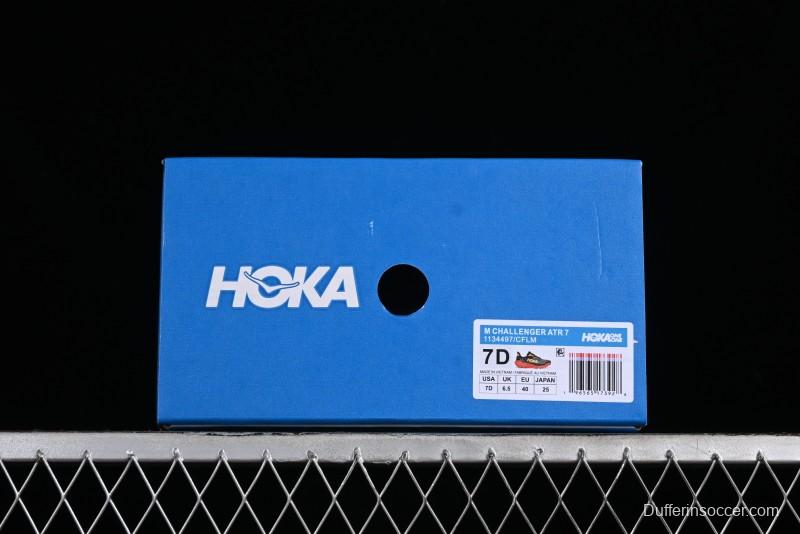 Hoka One One Challenger ATR 7 Low Trail Running Shoes with Lightweight Cushioned Midsole - 1134497 CFLM