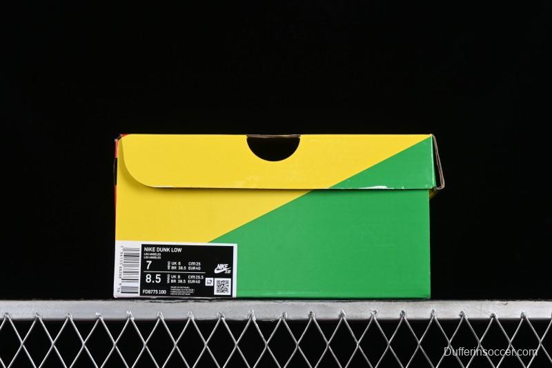 Nike HUF x SB Dunk Low NYC San Francisco Collaboration Skate Shoes - FD8775-100