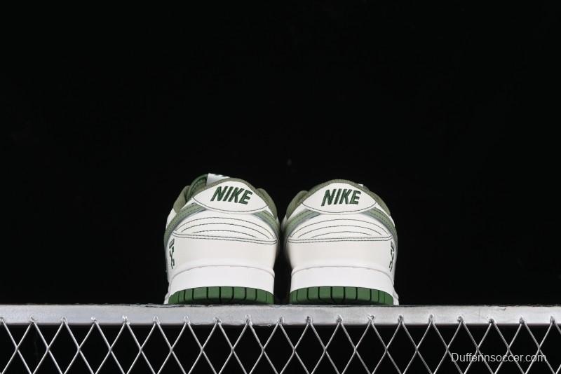 Nike SB Dunk Low OFF-WHITE Collaboration - Anniversary Premium Custom Low-Top Casual Sneakers DJ2024-002