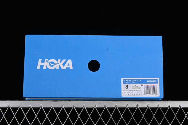 HOKA ONE ONE Kaha Low GTX Hiking Shoes with Geometric Cushioning and Waterproof Design - 1123114 CTBS