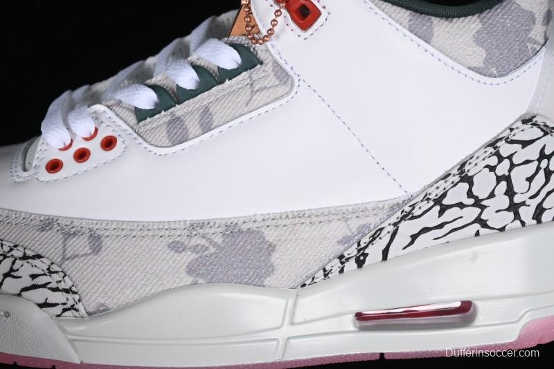 Nike Air Jordan 3 Retro Wings AJ3 Floral HM6993-100