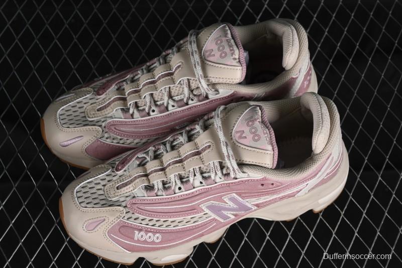 New Balance 1000 Series Retro Dad Style Low-Top Casual Running Shoes - M1000JG1