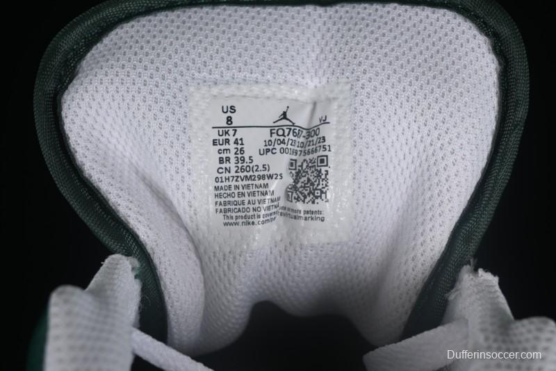 Nike Air Jordan 1 Low AJ1 White Green Low Top Casual Sneakers - FQ7687-300