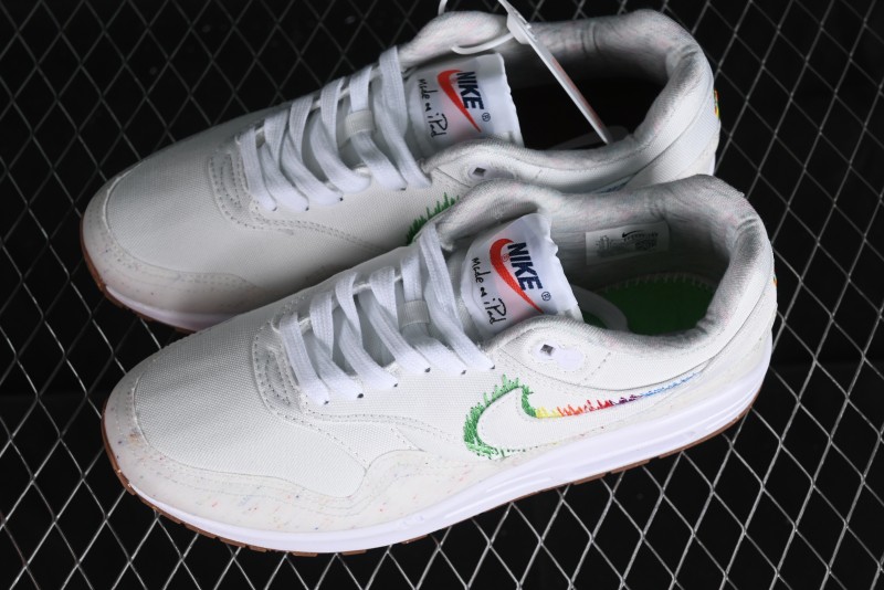 Nike Air Max 1 Retro Running Shoes with Half-Sole Air Cushion - FF2420-168