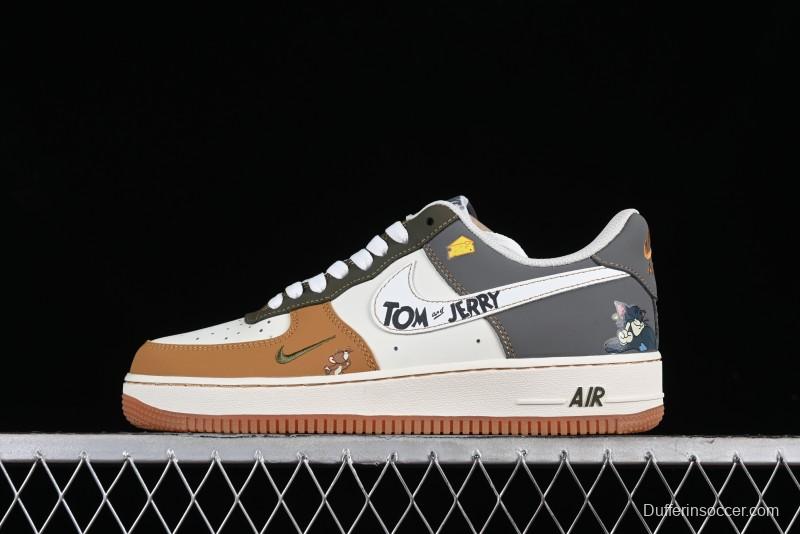 Nike Air Force 1 '07 Low Tom and Jerry Casual Sneakers - DB3301-110
