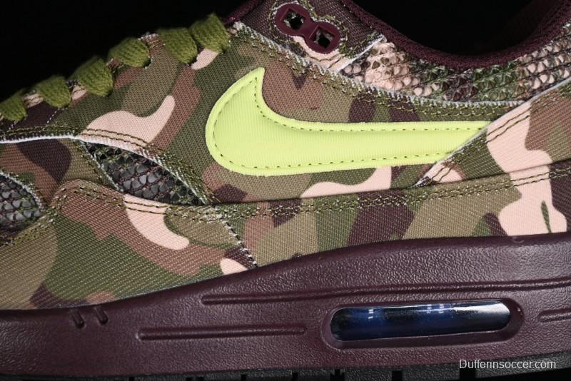 Nike Air Max 1 Retro Running Shoes with Half-Sole Air Cushion - FN8358-200