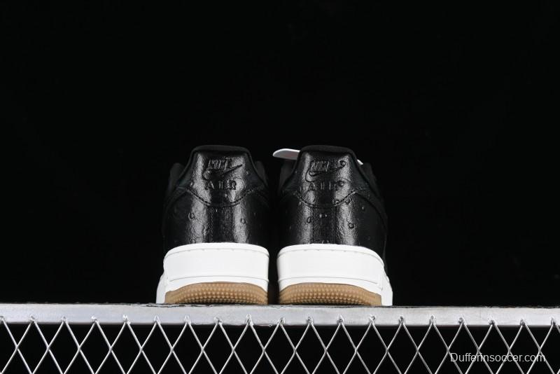 Nike Air Force 1 '07 Low Casual Sneakers with Full-Length Honeycomb Air Cushion - DZ2708-002