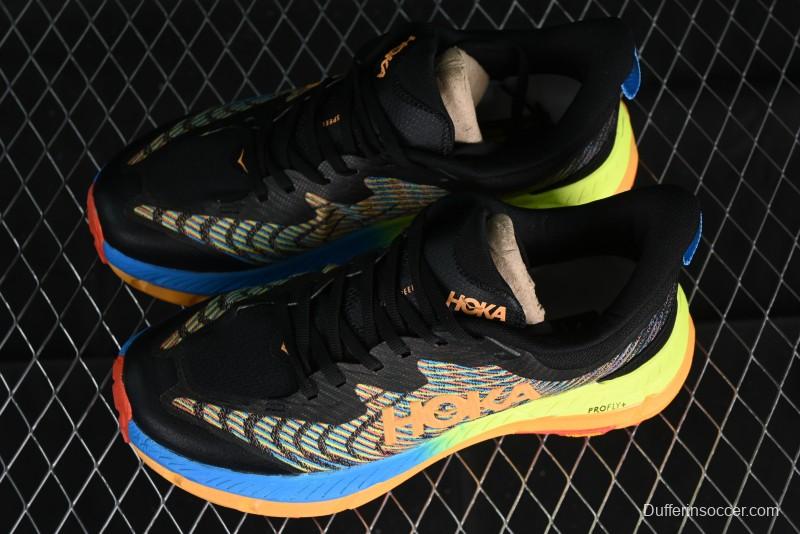 Hoka One One Mafate Speed 4 Low-Cut Professional Trail Running Shoes - 1138472 BKML