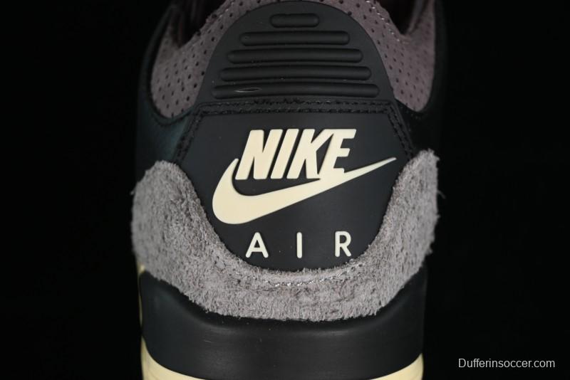 Nike A Ma Maniere x Air Jordan 3 Retro Black Sneakers - FZ4811-001