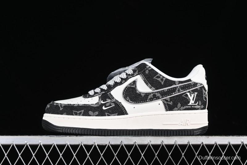 Nike Air Force 1 '07 Low LV Collaboration - Starry Night Black Low-Top Casual Sneakers - SJ2088-002