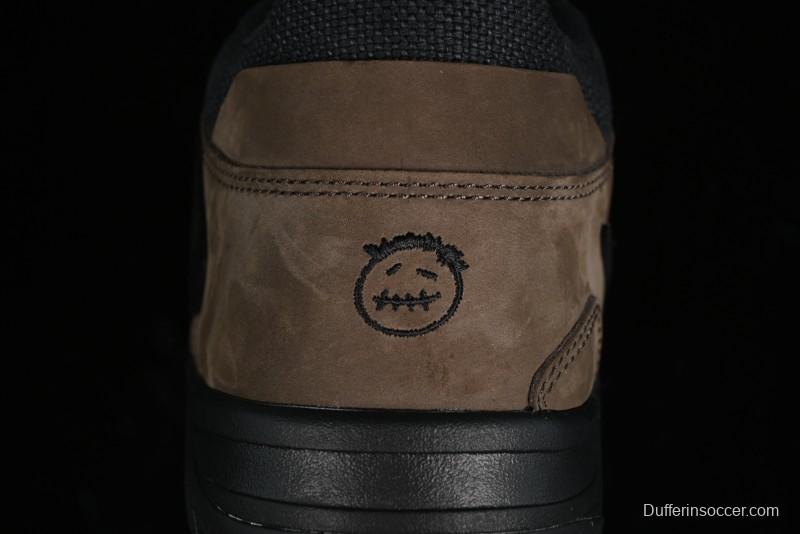 Nike Travis Scott x Jordan Cut The Check AJ1 Basketball Shoes with Velcro Design - FZ8117-204