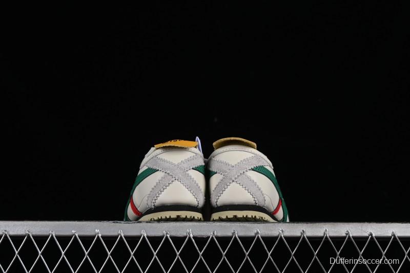 Onitsuka Tiger Mexico 66 Low-Top Leather Running Shoes - 1183C102-201