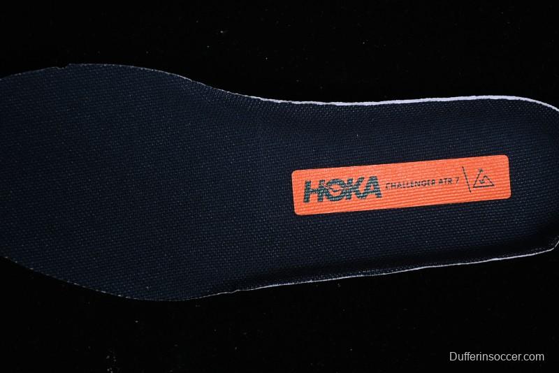 Hoka One One Challenger ATR 7 Low Trail Running Shoes with Lightweight Cushioned Midsole - 1134497 CVOR