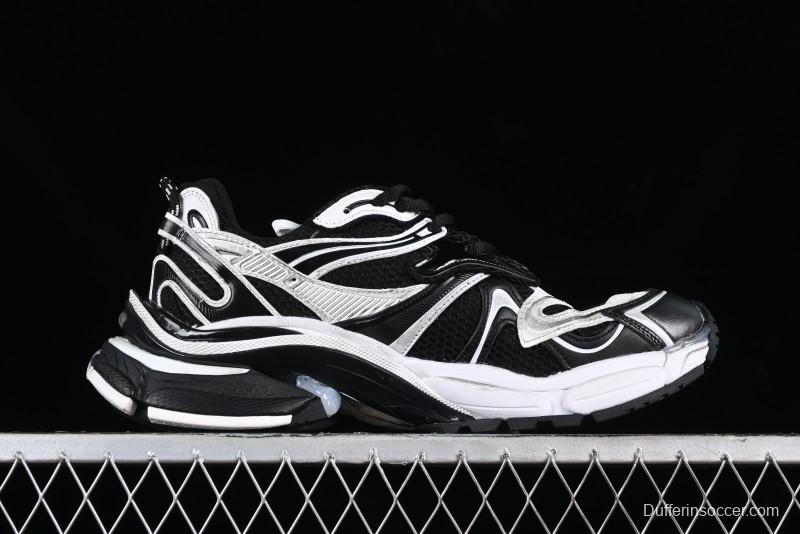 Balenciaga Runner Kith Four Color Retro Casual Sneakers - W3RXP0213